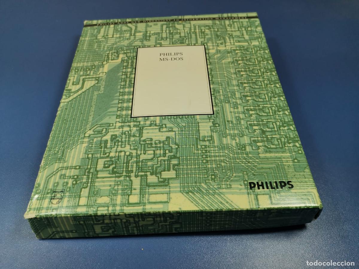 Segunda M&atilde;o: PHILIPS MS-DOS 4.01 - GUIA OPERATIVA CON DISQUETES - USER GUIDE AND DISKETTE / FLOPPY DISK - 1989