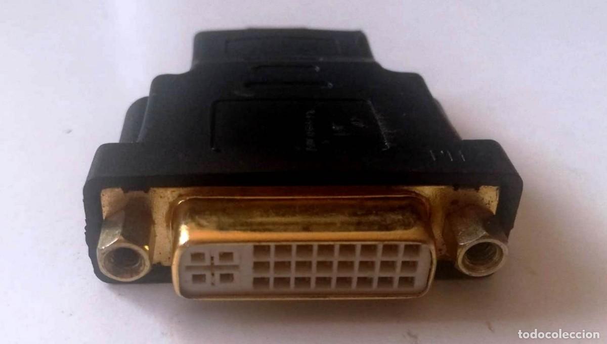 Segunda mano: Adaptador HDMI macho a DVI hembra - Foto 1