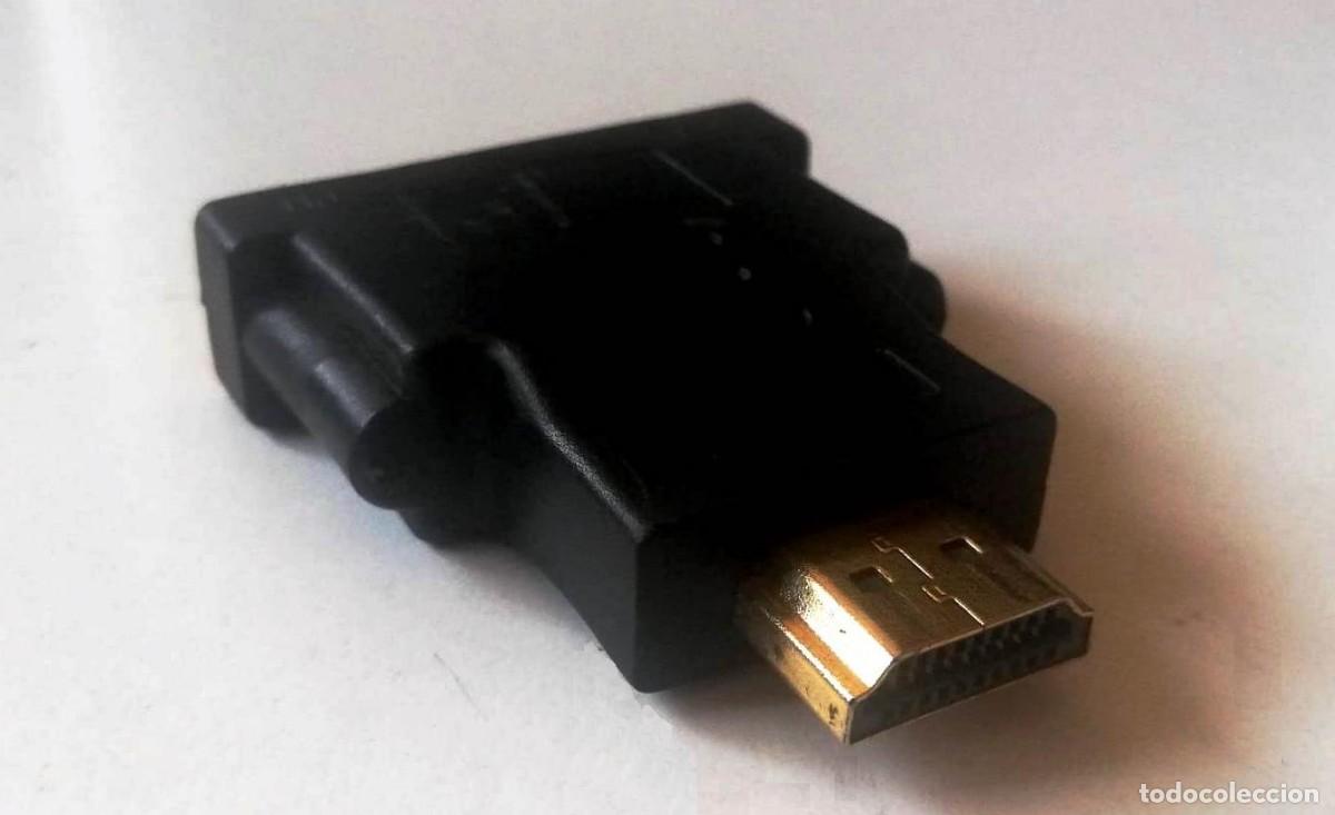 Segunda mano: Adaptador HDMI macho a DVI hembra - Foto 2