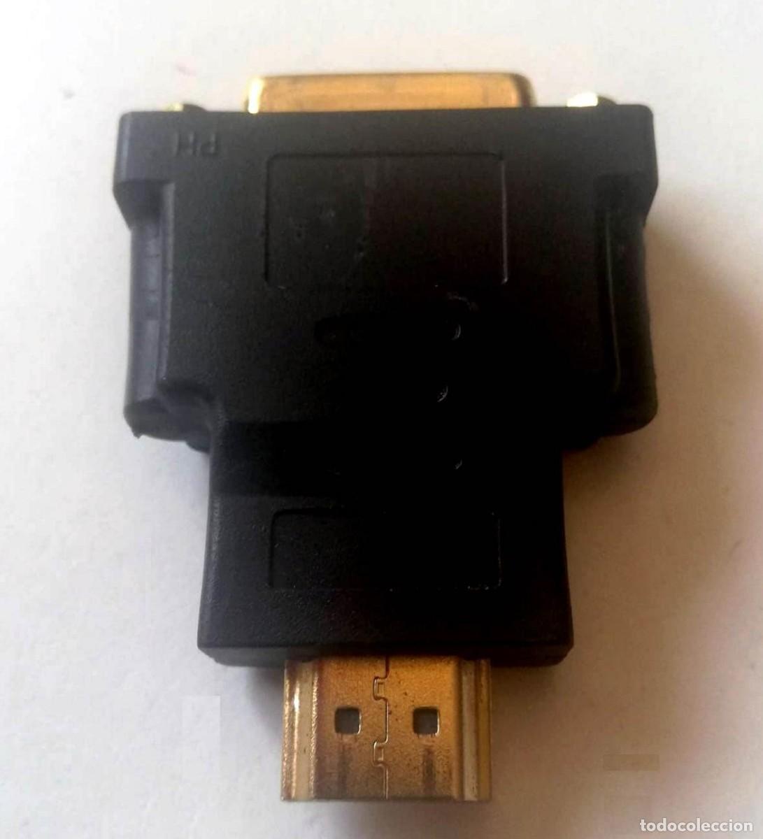 Segunda mano: Adaptador HDMI macho a DVI hembra - Foto 3