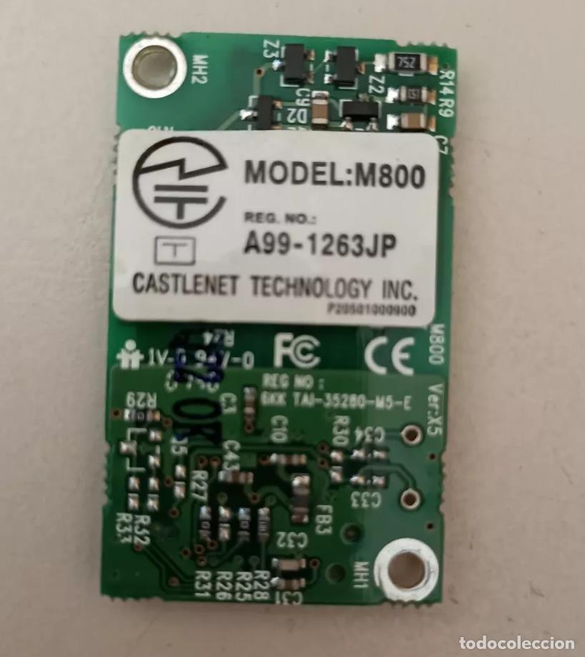 Segunda mano: Placa telef&oacute;nica m&oacute;dem RDSI M800 A99-1263JP Castlenet Technology - Foto 1