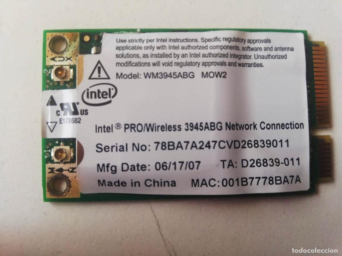 Segunda mano: TARJETA WIFI INTEL WM3945ABG - ANATEL, FUNCIONANDO. - Foto 2