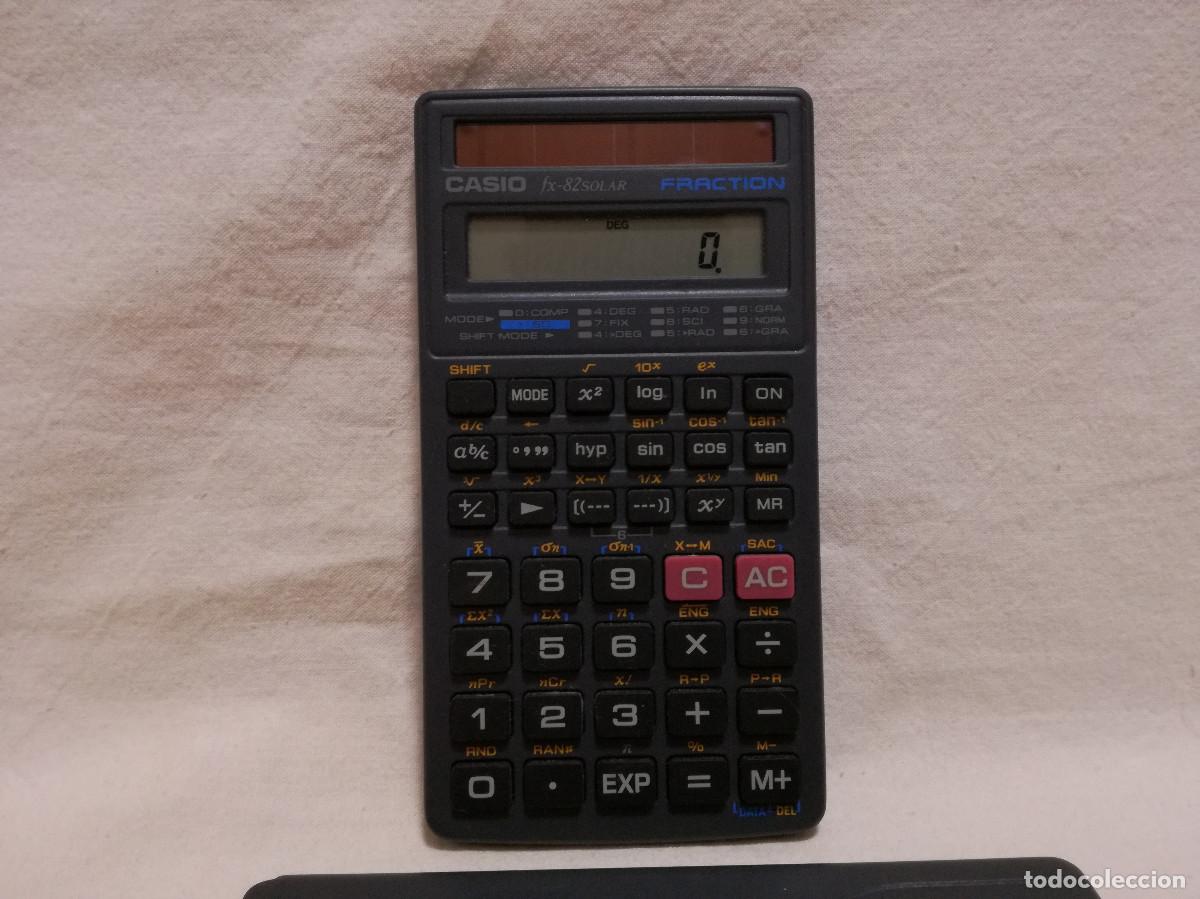 Segunda mano: CALCULADORA CIENTIFICA - CASIO FX-82 SOLAR FRACTION (FUNCIONANDO) - Foto 1