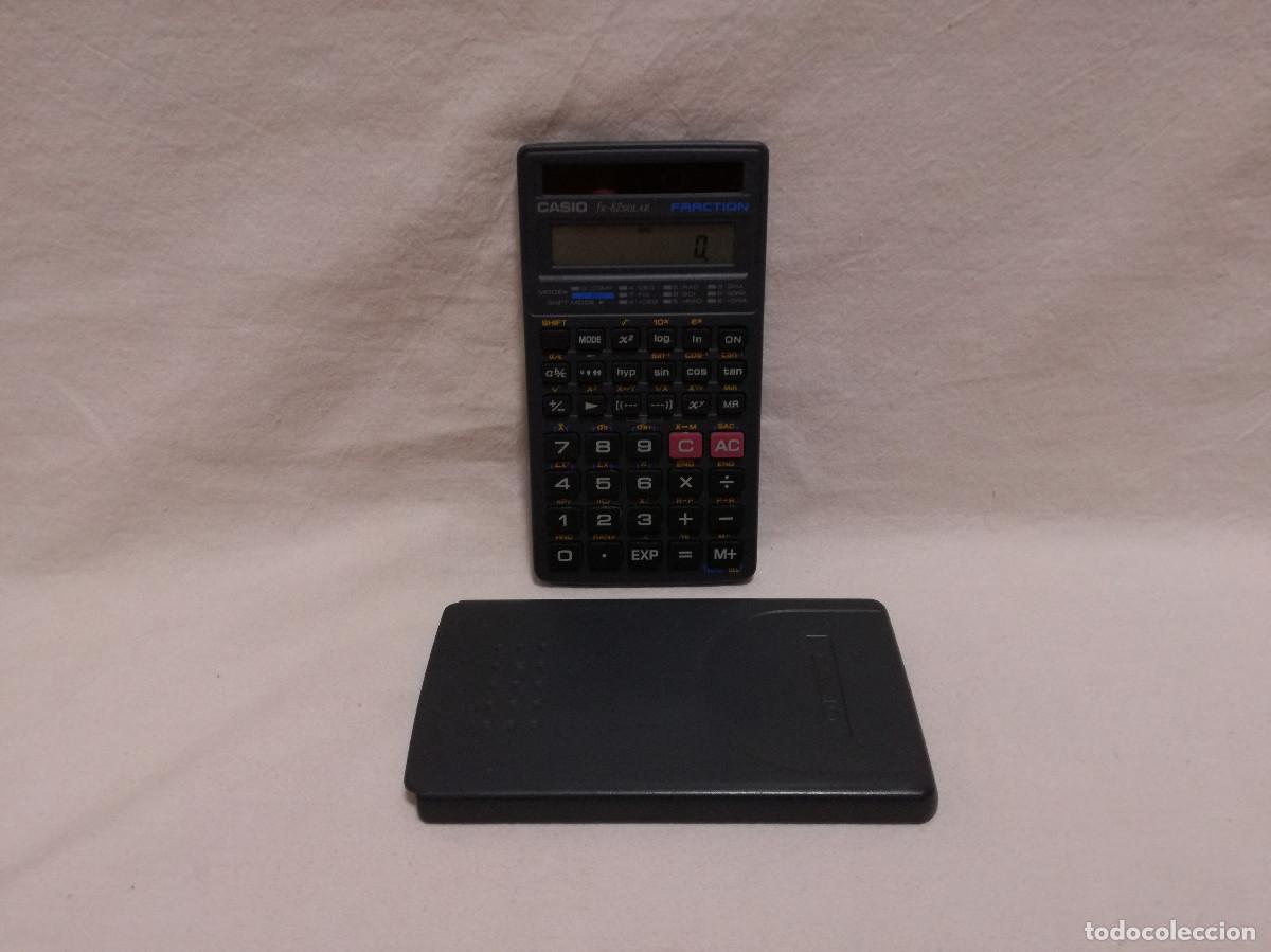 Segunda mano: CALCULADORA CIENTIFICA - CASIO FX-82 SOLAR FRACTION (FUNCIONANDO) - Foto 7