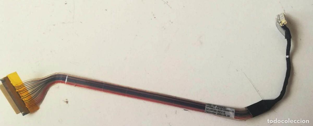Segunda mano: CABLE LCD 29-UB9051-10 hannstar N35AS1 - Foto 1
