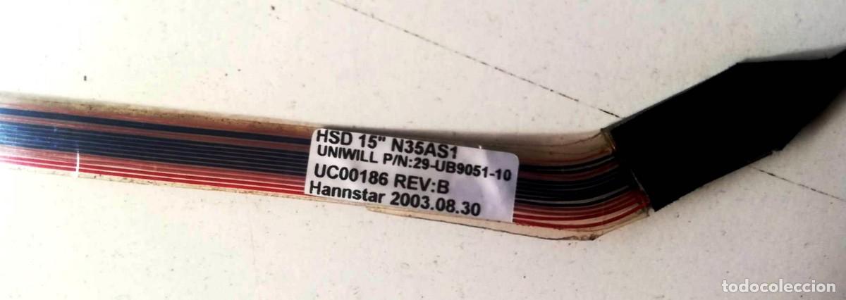 Segunda mano: CABLE LCD 29-UB9051-10 hannstar N35AS1 - Foto 2