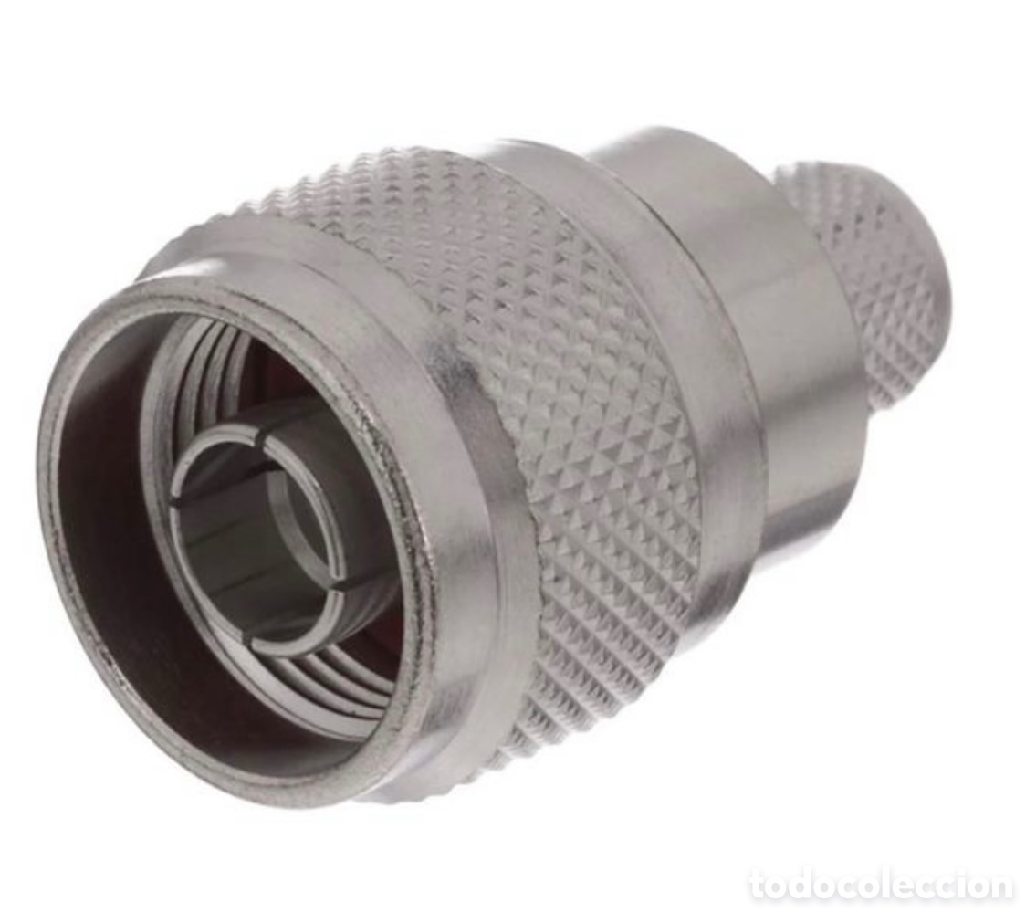Segunda mano: Conector tipo N clavija macho Radiall - Foto 1