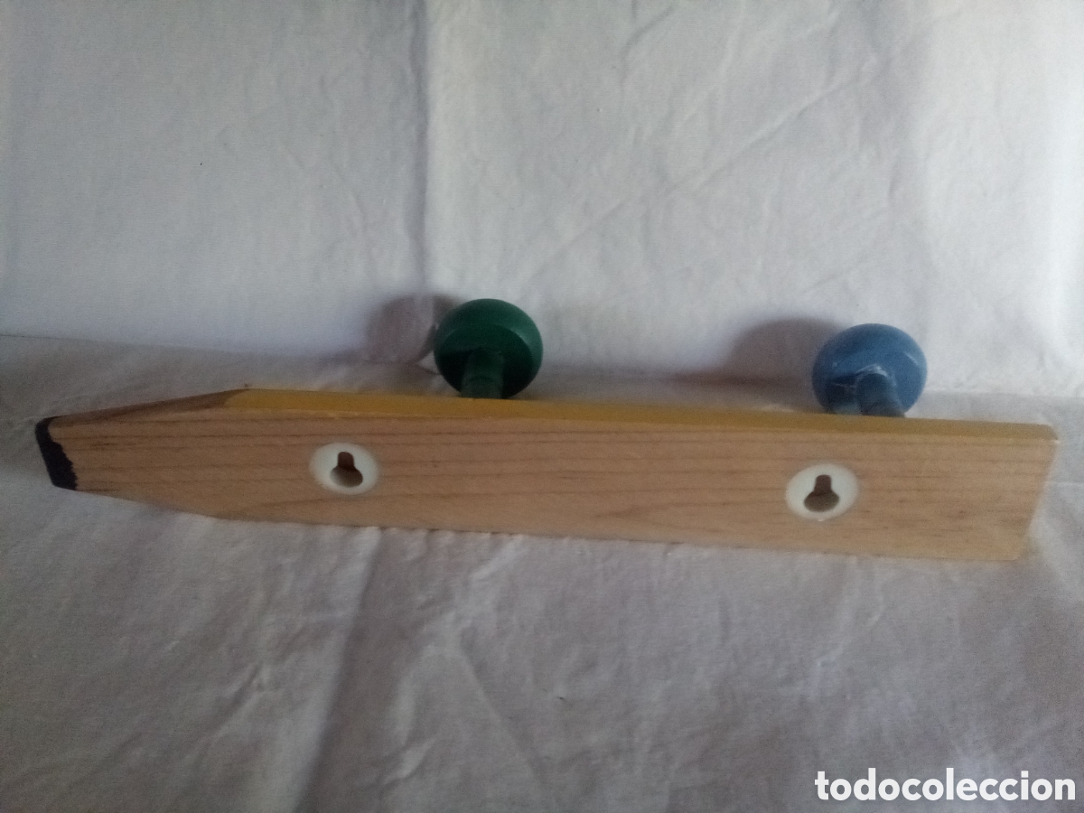 Segunda mano: PERCHA INFANTIL L&Aacute;PIZ AMARILLO - Foto 4