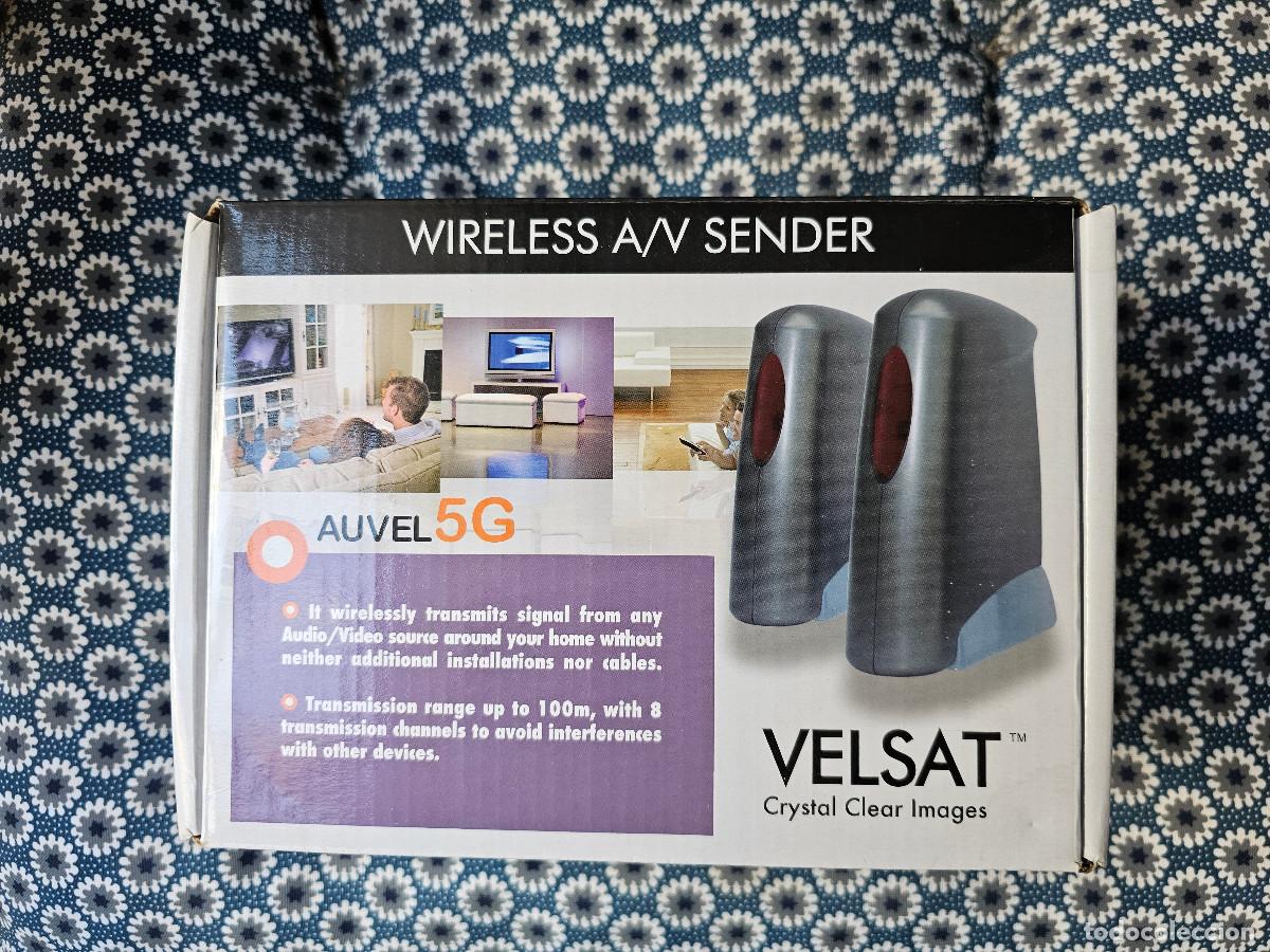 Segunda mano: Emisor transmisor wireless inalambrico AV A/V Velsat Auvel 5G - Foto 1