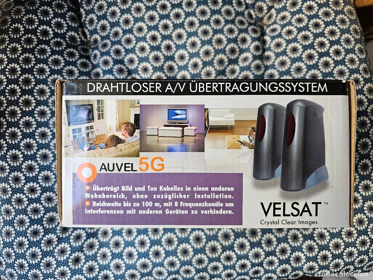 Segunda mano: Emisor transmisor wireless inalambrico AV A/V Velsat Auvel 5G - Foto 2