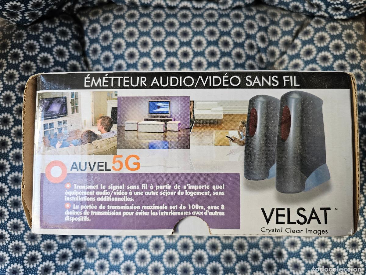 Segunda mano: Emisor transmisor wireless inalambrico AV A/V Velsat Auvel 5G - Foto 3