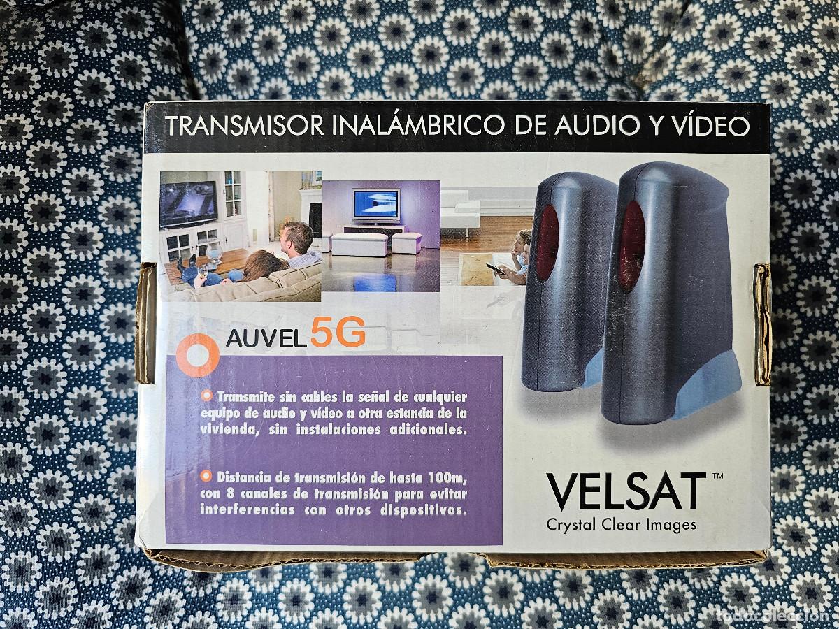 Segunda mano: Emisor transmisor wireless inalambrico AV A/V Velsat Auvel 5G - Foto 4