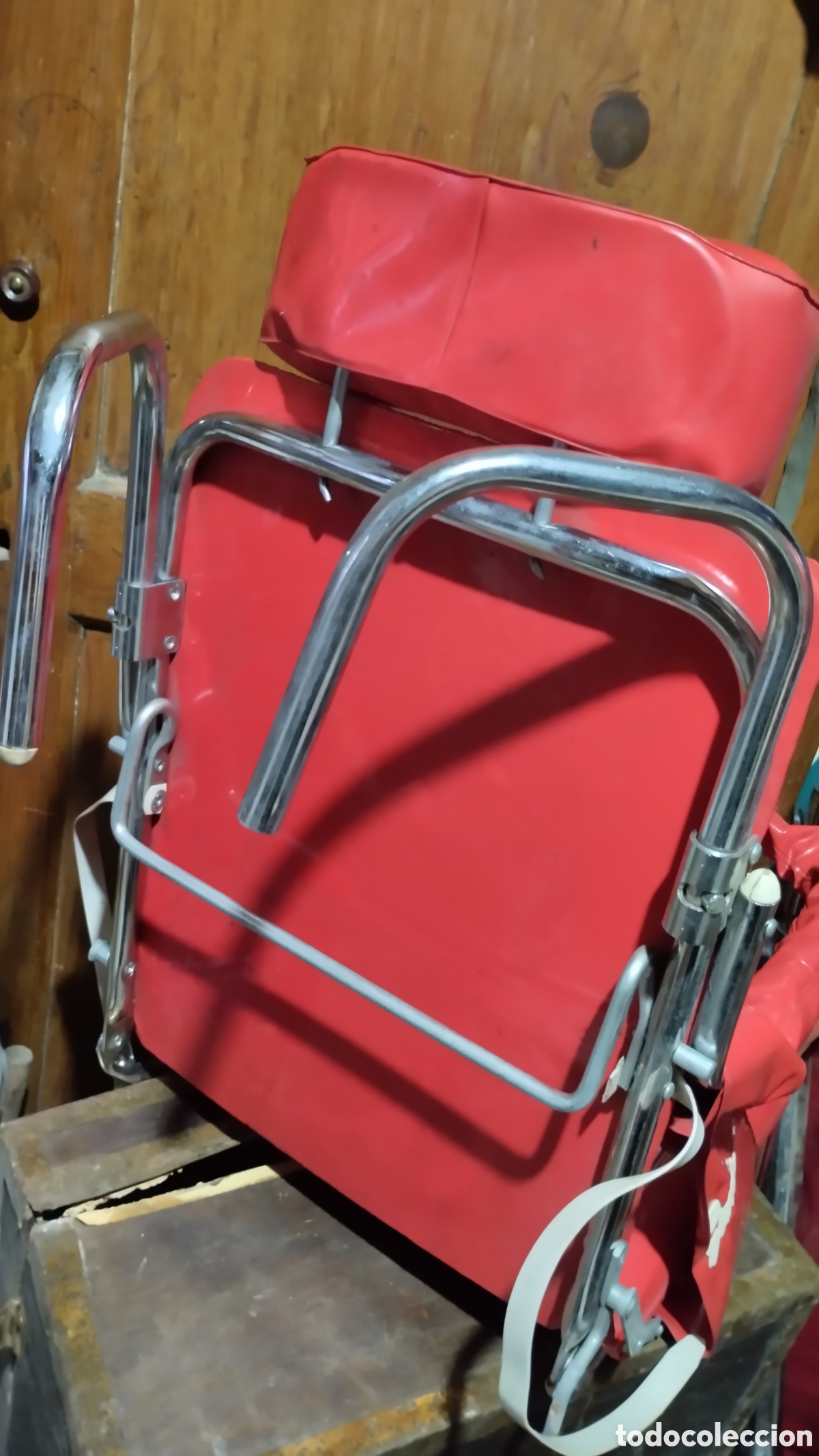 Segunda mano: ANTIGUA SILLA DE COCHE.MARCA GIORDANI PLEGABLE - Foto 3