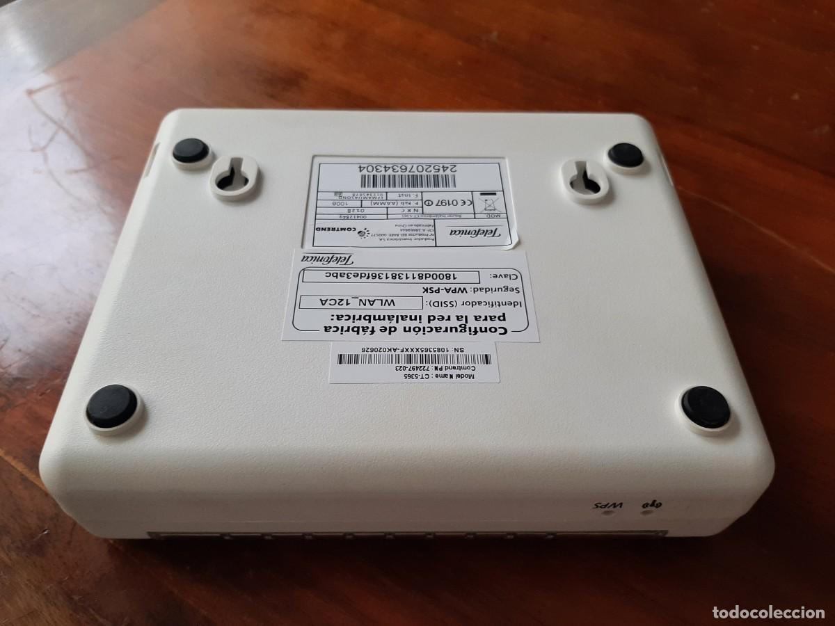 Segunda mano: MODEM, ROUTER, TELEFONICA MODELO CT-5365 - Foto 3