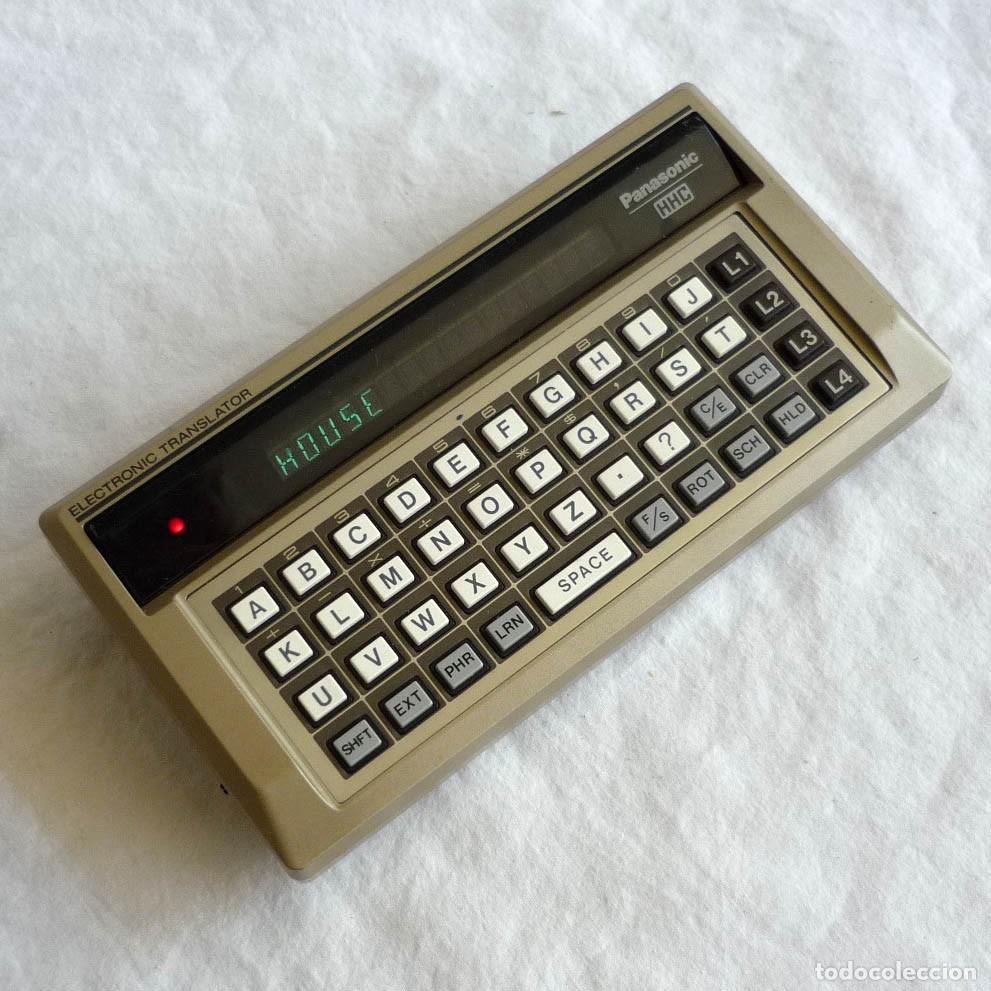 Segunda mano: M&aacute;quina traductora Panasonic, traduce el espa&ntilde;ol a ingl&eacute;s y franc&eacute;s, funcionando - Foto 1