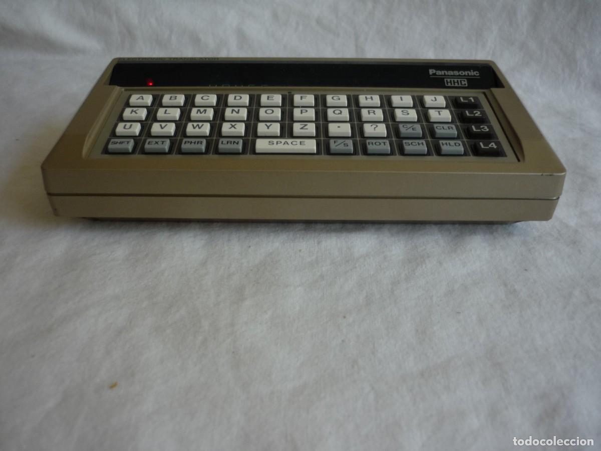 Segunda mano: M&aacute;quina traductora Panasonic, traduce el espa&ntilde;ol a ingl&eacute;s y franc&eacute;s, funcionando - Foto 6