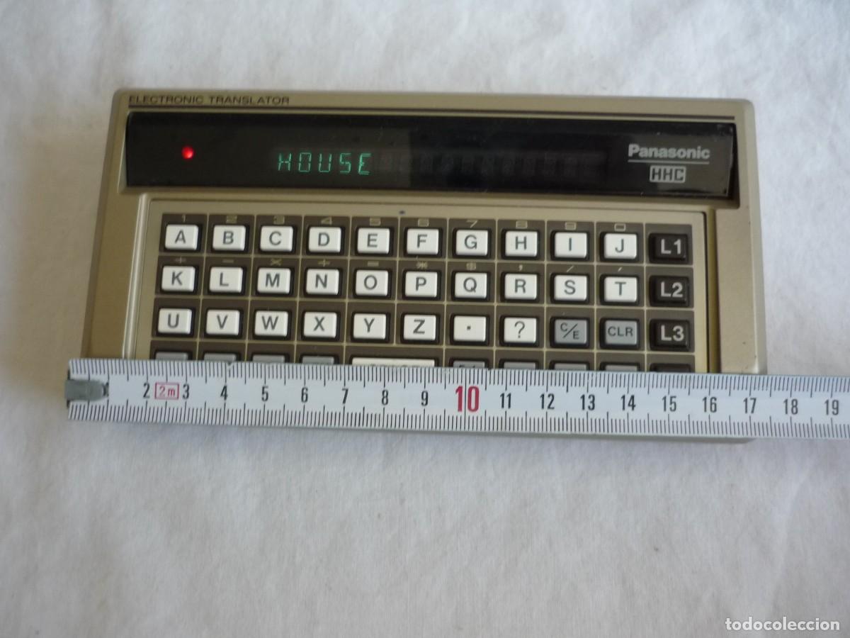Segunda mano: M&aacute;quina traductora Panasonic, traduce el espa&ntilde;ol a ingl&eacute;s y franc&eacute;s, funcionando - Foto 10