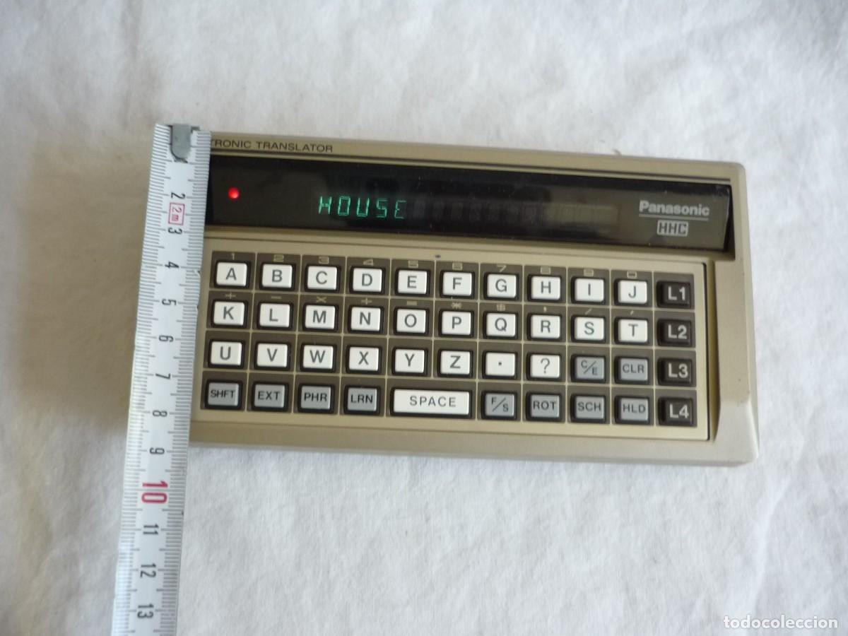 Segunda mano: M&aacute;quina traductora Panasonic, traduce el espa&ntilde;ol a ingl&eacute;s y franc&eacute;s, funcionando - Foto 11