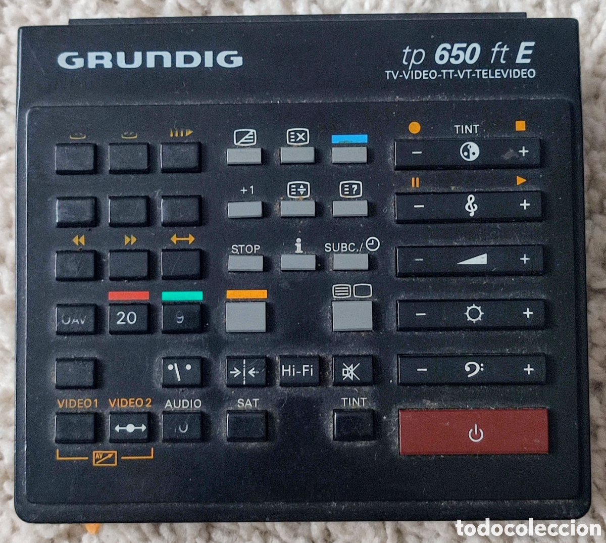 Segunda mano: Mando TV Grundig TP 650 Original - Foto 1