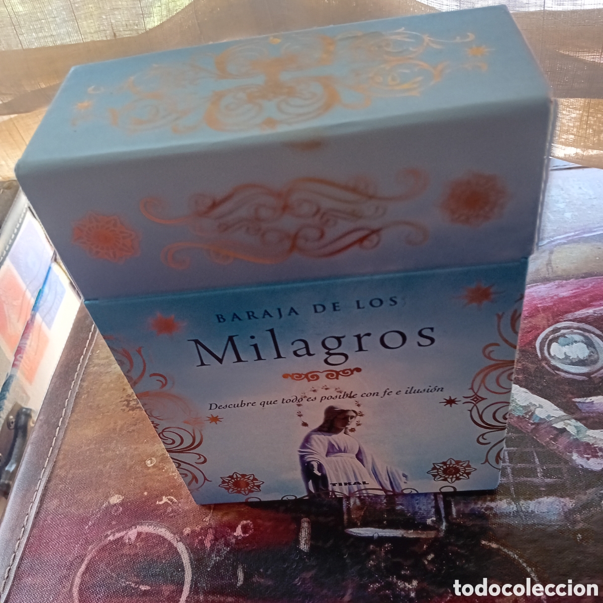 Segunda mano: Baraja de los milagros y libro - Foto 1