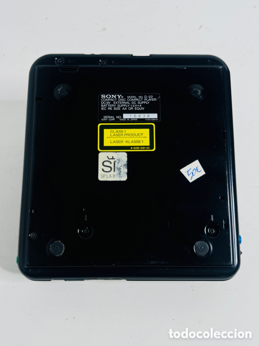 Segunda mano: Sony D-22 Portable CD - Foto 9