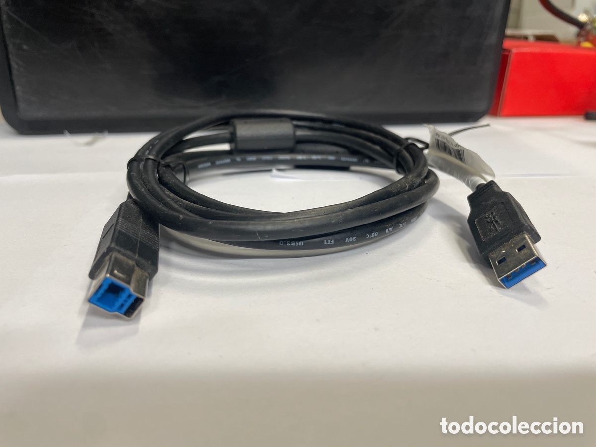 Segunda mano: Cable Usb 3.0 Macho-a A Macho-b 1,5 Mts con antiparasitarios - Foto 2