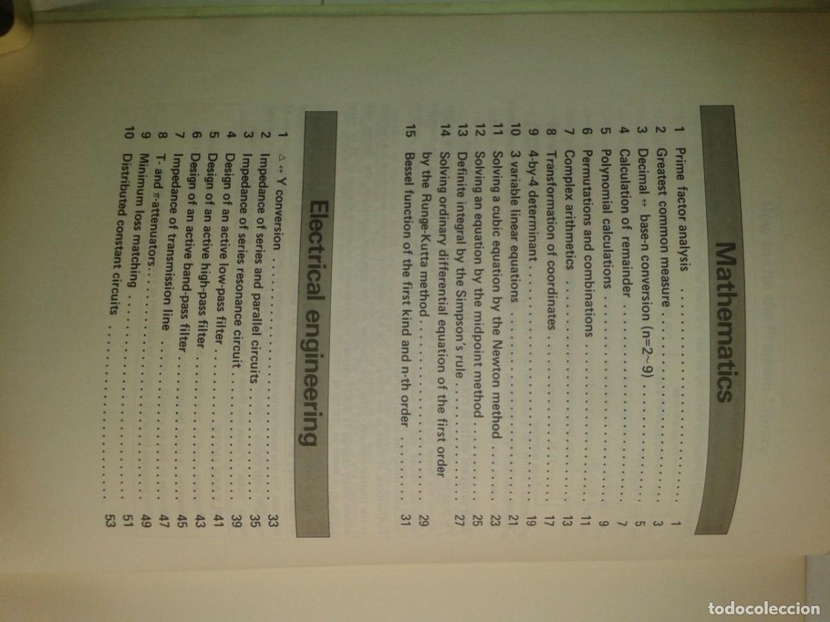 Segunda mano: CASIO PROGRAMMABLE CALCULATOR FX - 702P EN BASIC A&Ntilde;O 1982- ADAPTADOR CASIO FA-2 CON FUNDAS y LIBRO - Foto 6