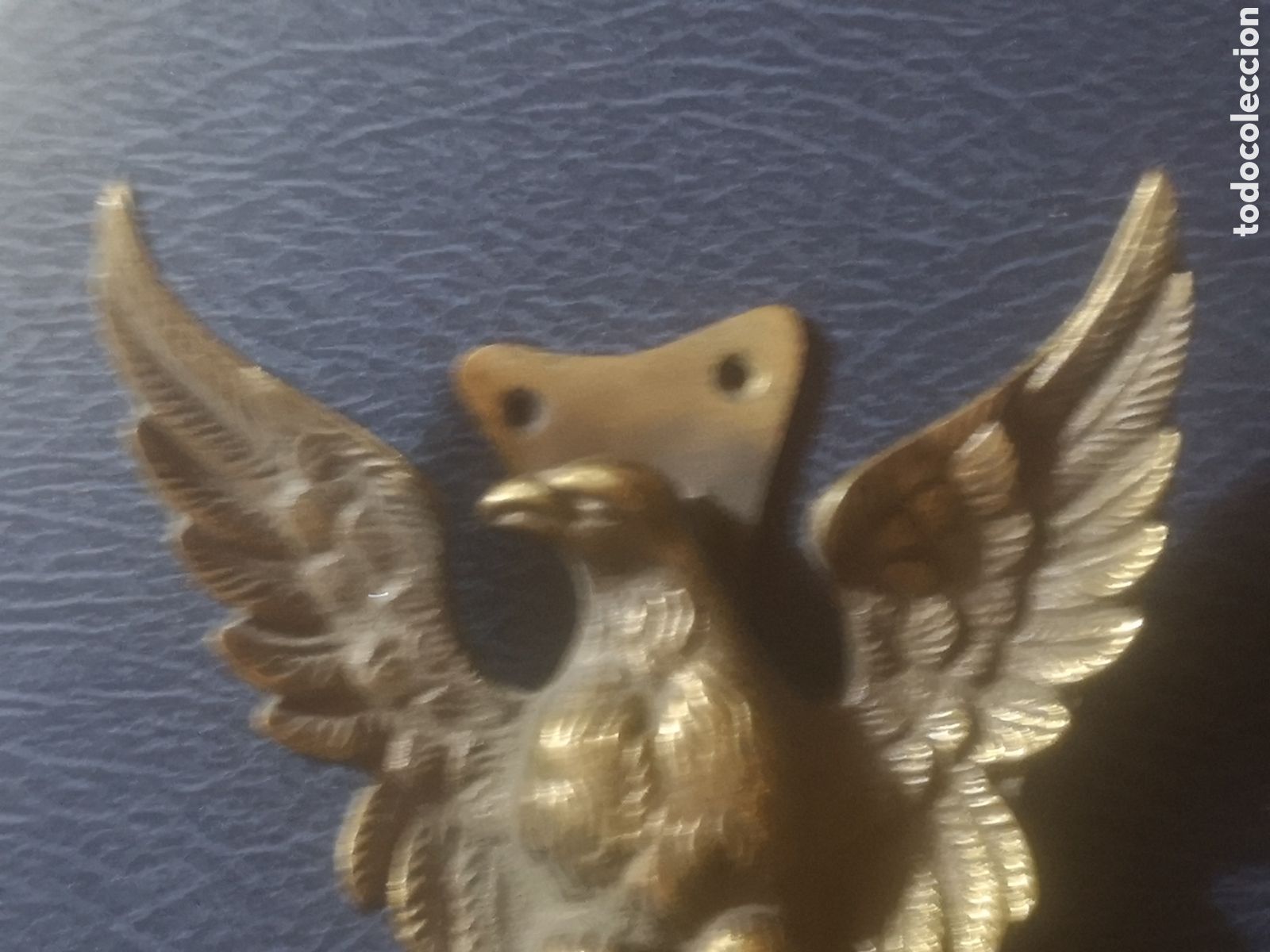 Segunda mano: ALDABA o PICAPORTE EN BRONCE - AGUILA - Foto 3