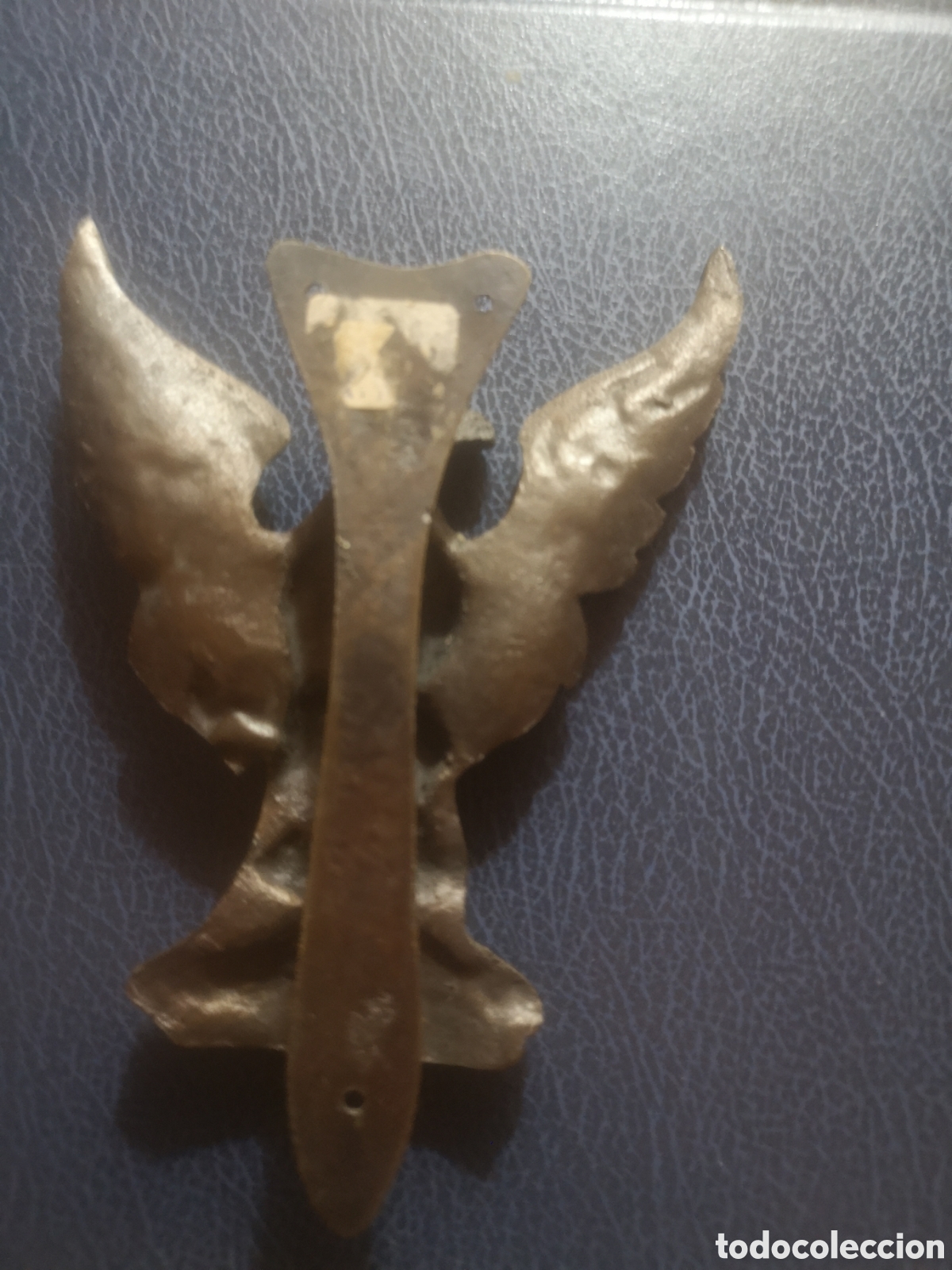 Segunda mano: ALDABA o PICAPORTE EN BRONCE - AGUILA - Foto 5