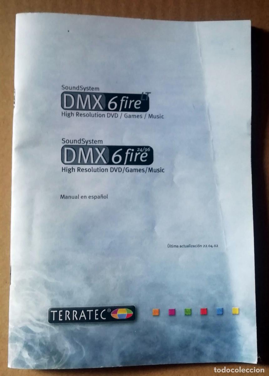 Segunda mano: Manual original TERRATEC DMX6 FIRE 24/96 - Foto 1