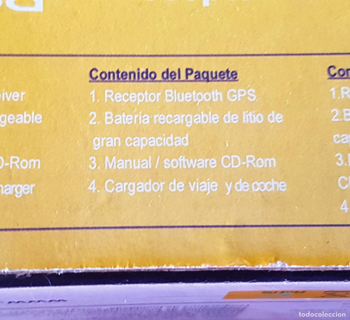 Segunda mano: RECEPTOR GPS BLUETOOTH VINTAGE MARCA ZAAPA - Foto 10