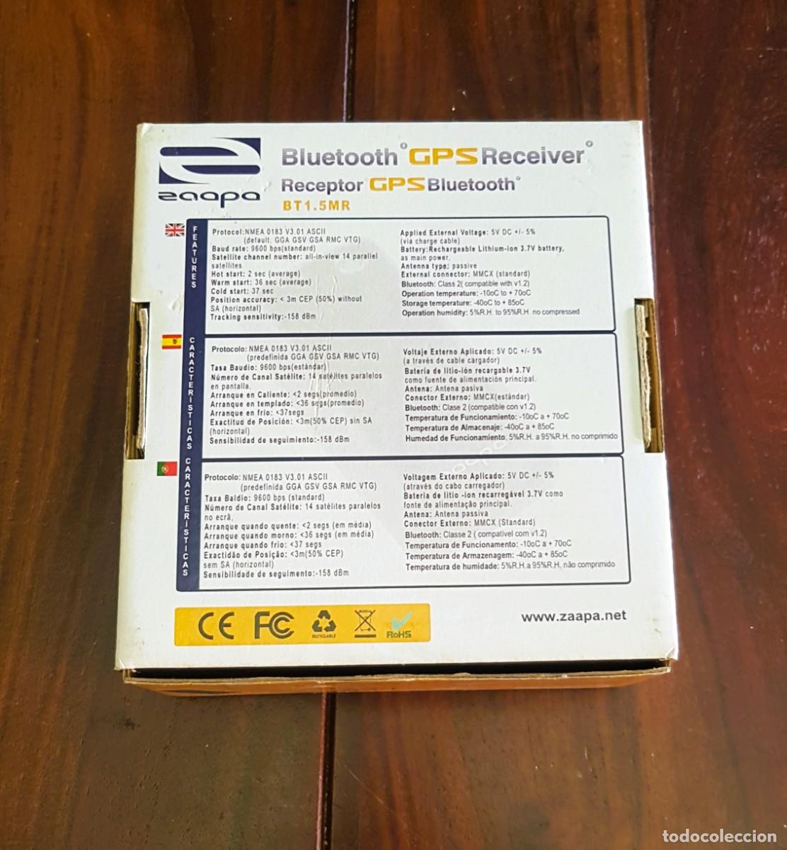 Segunda mano: RECEPTOR GPS BLUETOOTH VINTAGE MARCA ZAAPA - Foto 14