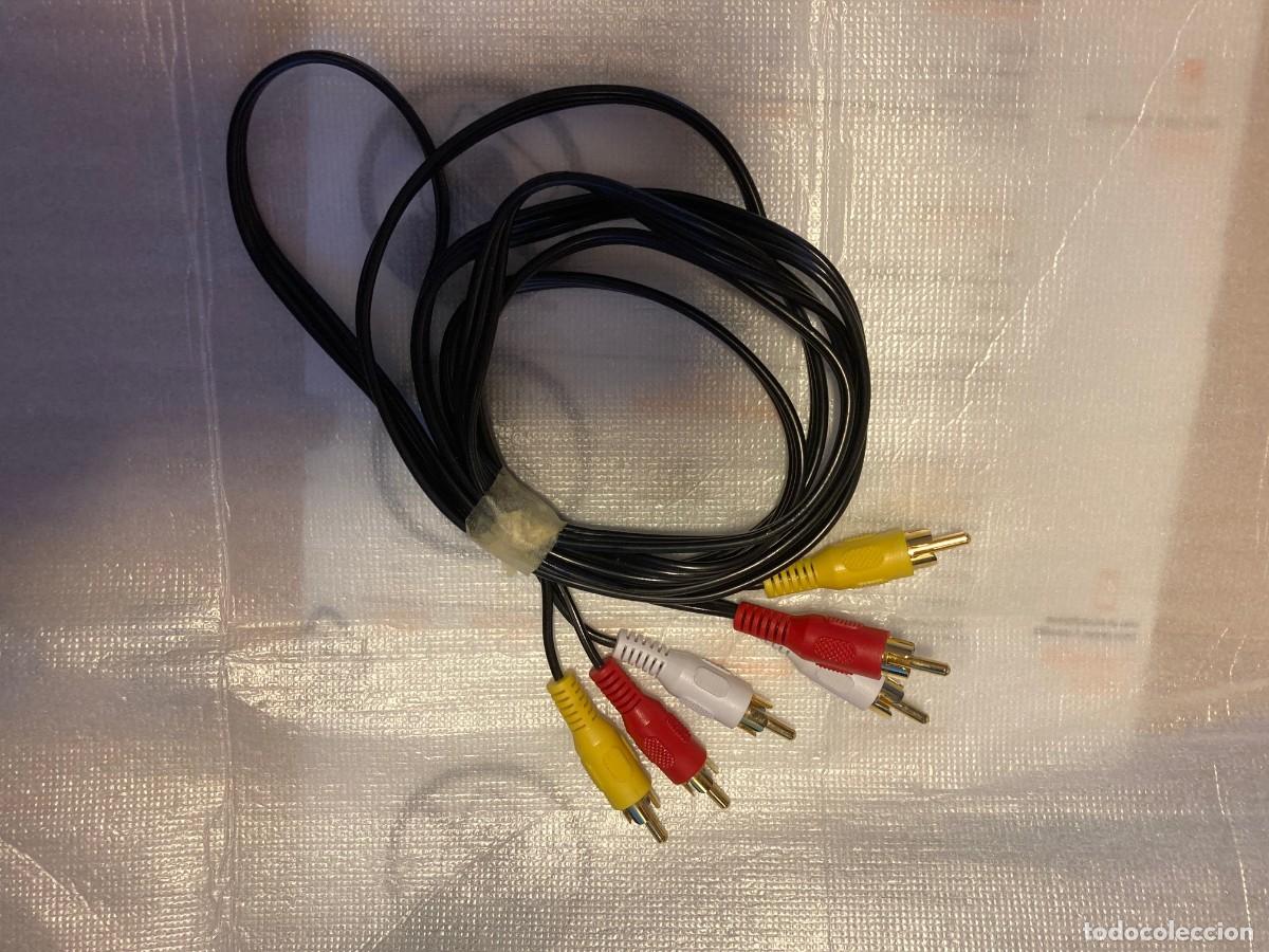 Segunda mano: cable alargador RCA de macho a macho de 1 metro - Foto 1