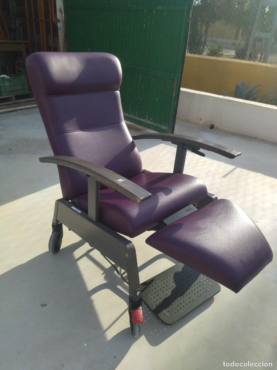 Segunda mano: SILL&Oacute;N GERI&Aacute;TRICO DE TRASLADO, RECLINABLE. - Foto 8