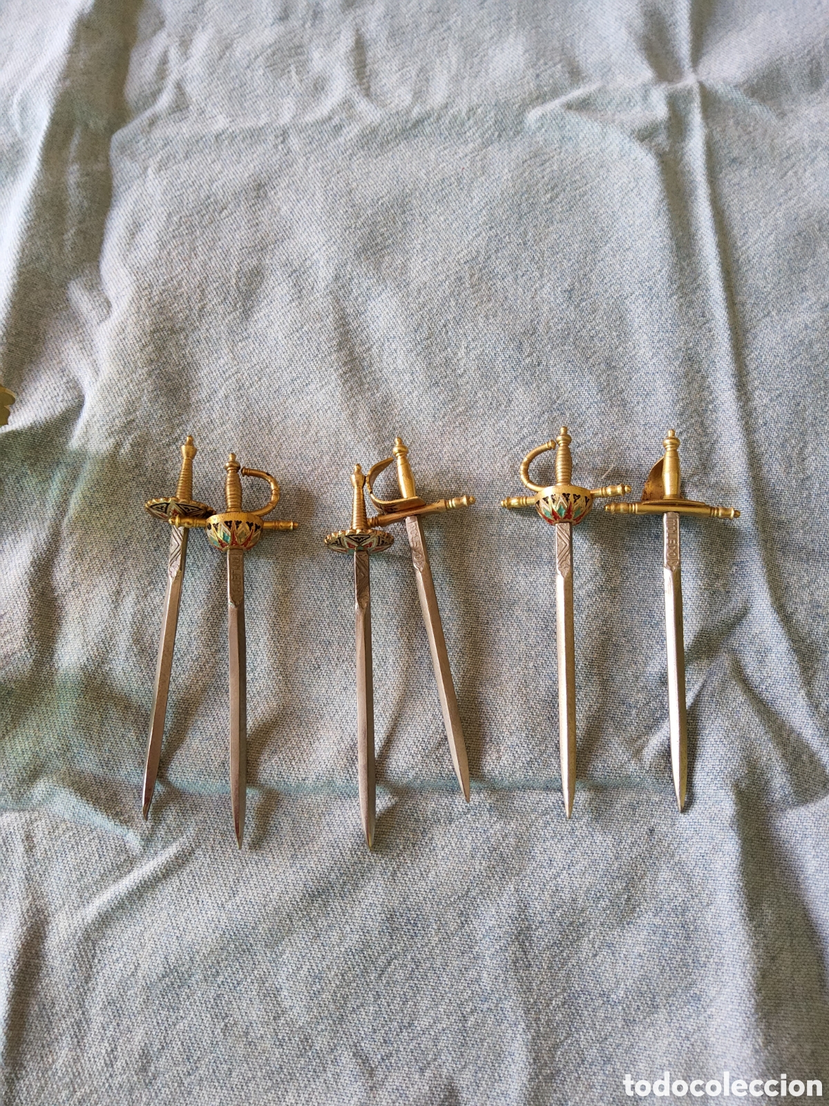 Segunda mano: Palillero de espadas met&aacute;licas - Foto 2