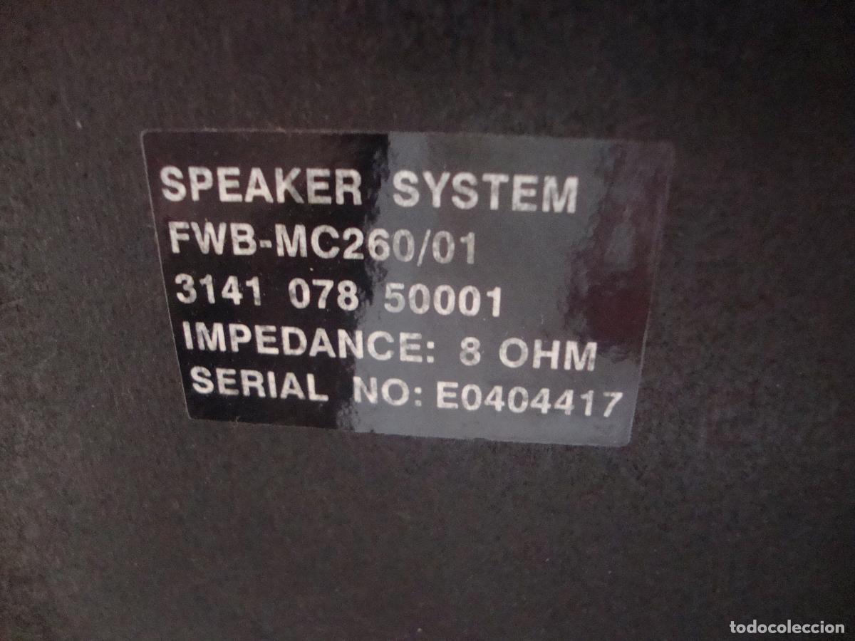 Segunda mano: minicadena con altavoces marca philisp - Foto 3