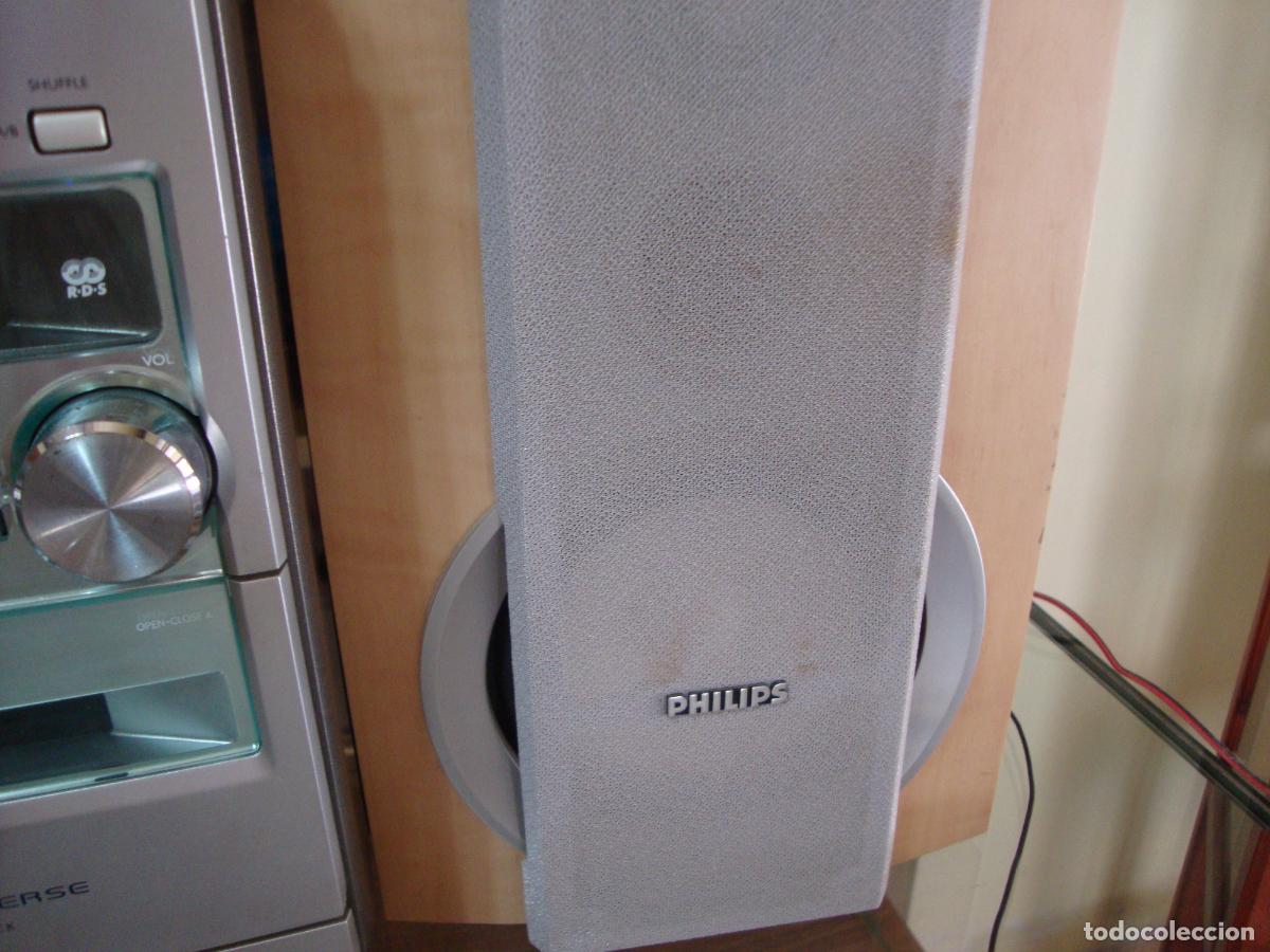Segunda mano: minicadena con altavoces marca philisp - Foto 4