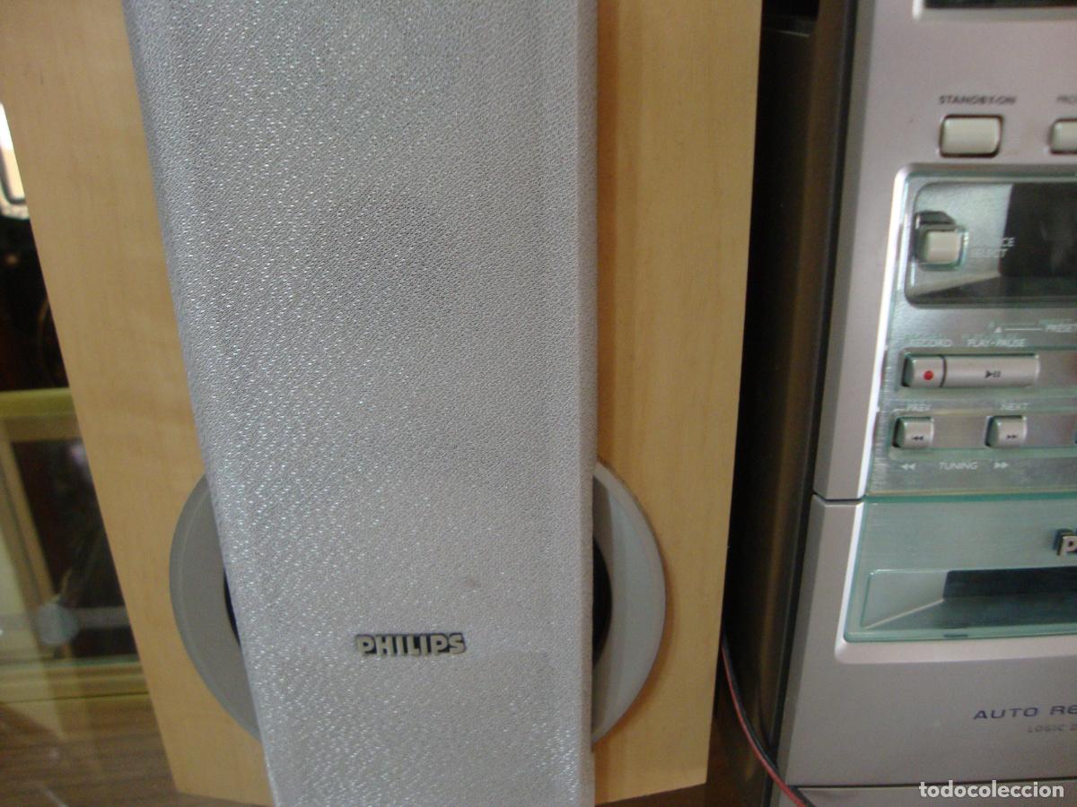 Segunda mano: minicadena con altavoces marca philisp - Foto 5