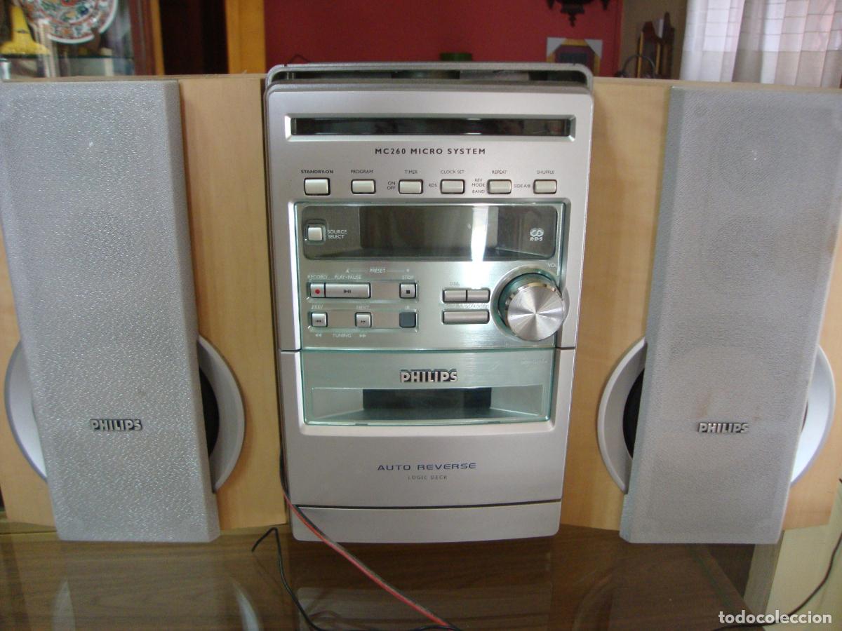 Segunda mano: minicadena con altavoces marca philisp - Foto 1