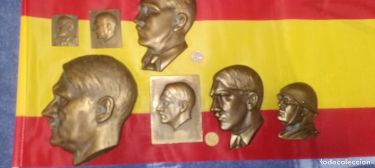 Segunda mano: Placas busto perfil hitler - Foto 2