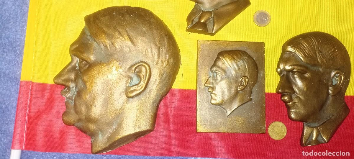 Segunda mano: Placas busto perfil hitler - Foto 4
