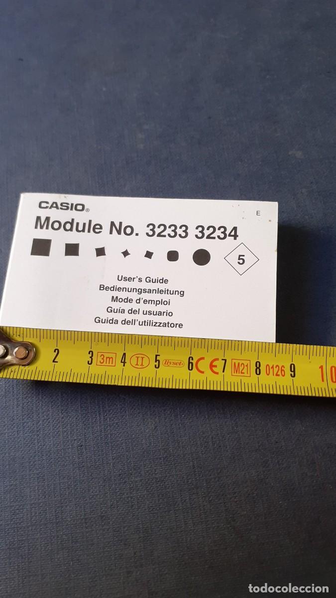 Segunda mano: Manual Reloj Casio Module No 3233 3234 Guia del Usuario - Foto 8