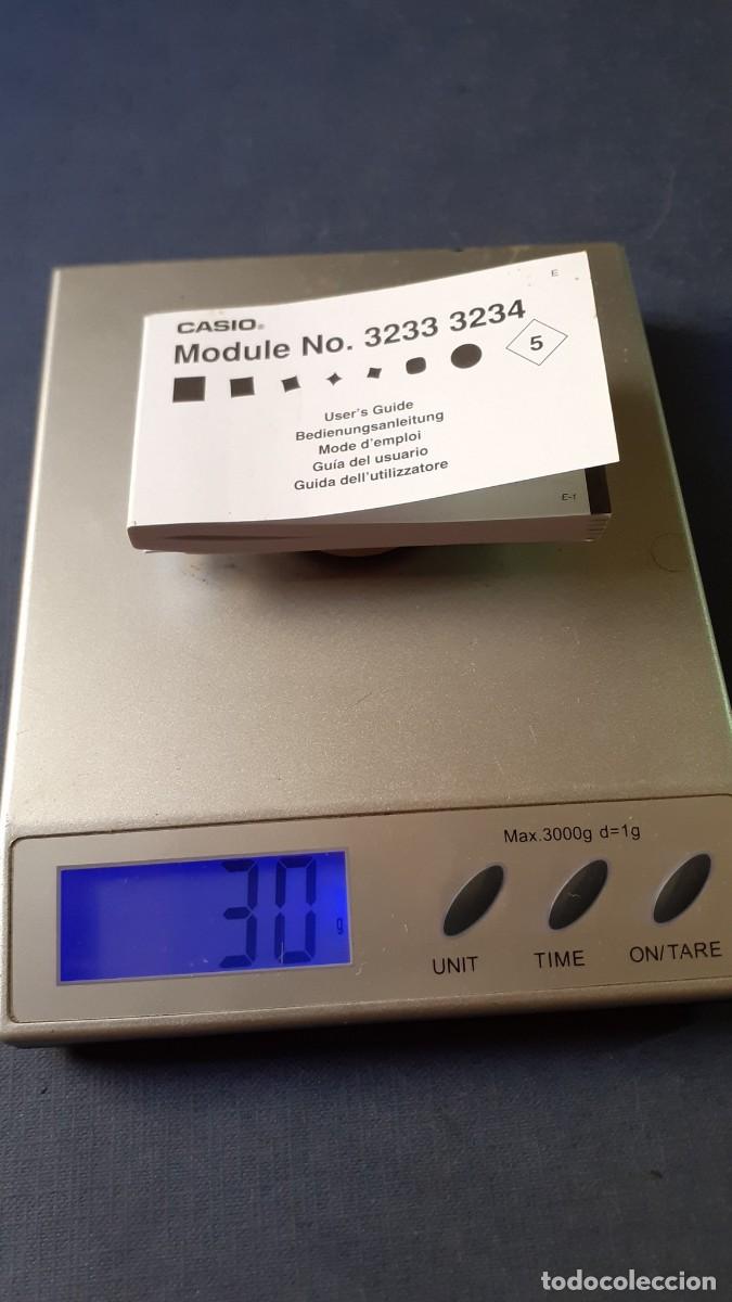 Segunda mano: Manual Reloj Casio Module No 3233 3234 Guia del Usuario - Foto 9