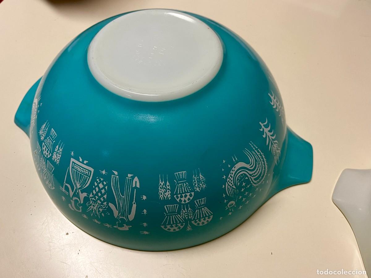 Segunda mano: Conjunto de Cuencos Pyrex A&ntilde;os 60. Vintage - Foto 3