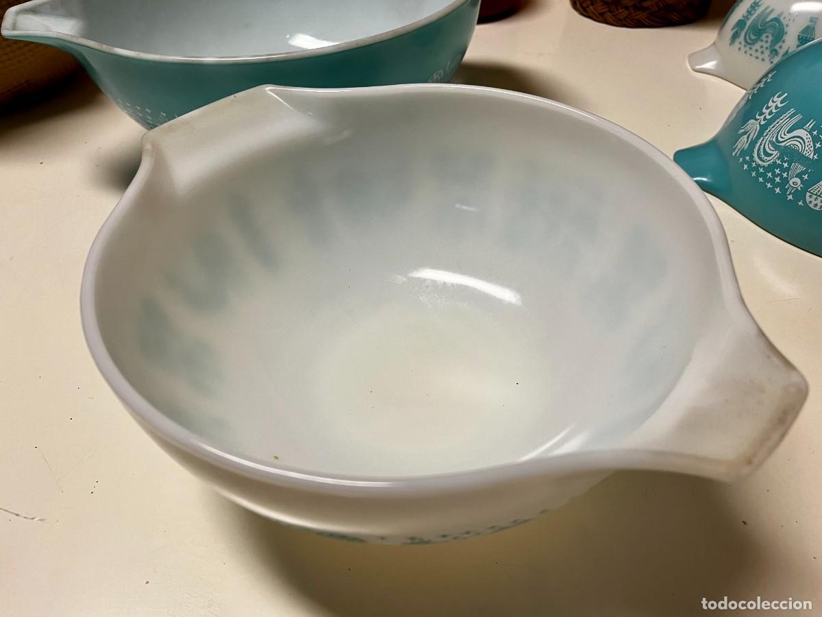 Segunda mano: Conjunto de Cuencos Pyrex A&ntilde;os 60. Vintage - Foto 8