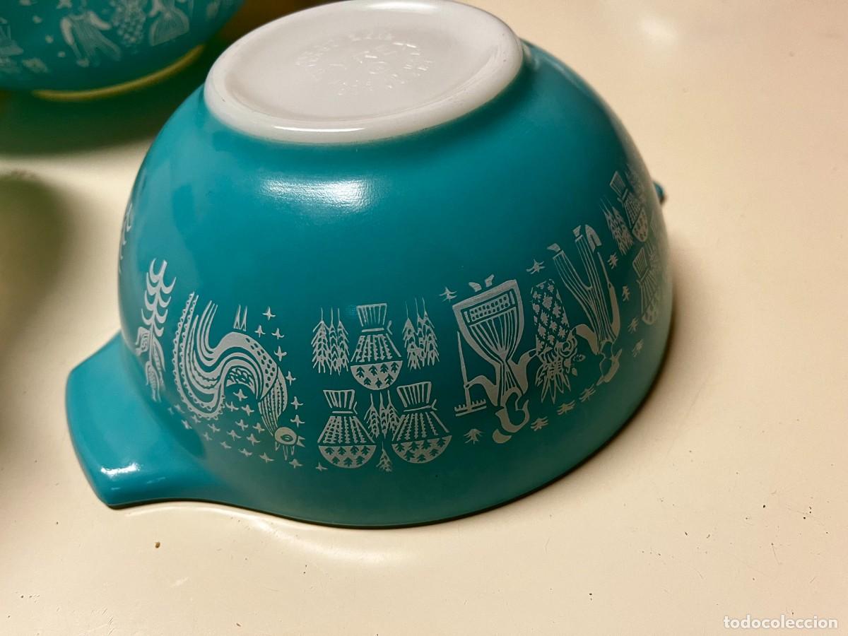 Segunda mano: Conjunto de Cuencos Pyrex A&ntilde;os 60. Vintage - Foto 10