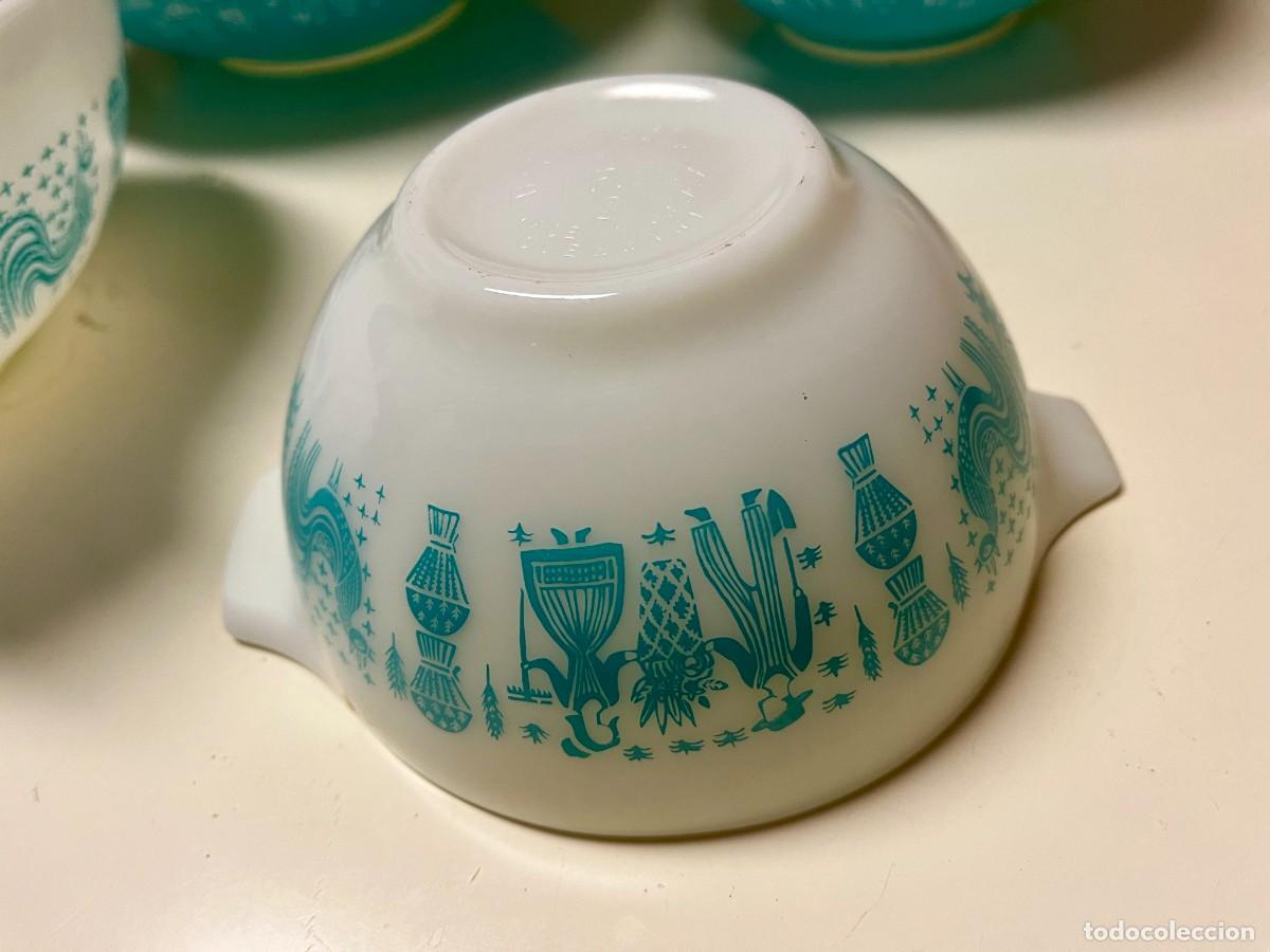 Segunda mano: Conjunto de Cuencos Pyrex A&ntilde;os 60. Vintage - Foto 13