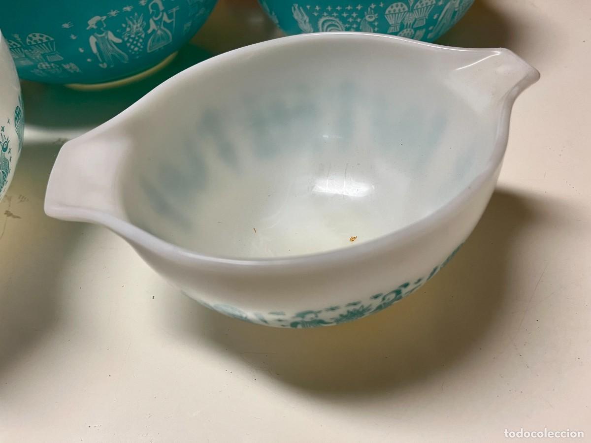 Segunda mano: Conjunto de Cuencos Pyrex A&ntilde;os 60. Vintage - Foto 14