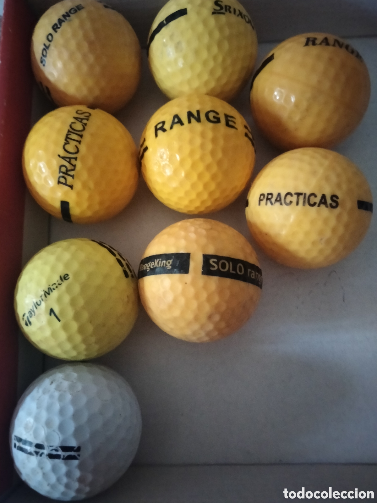 Segunda mano: 9 pelotas de golf pr&aacute;cticas - Foto 2