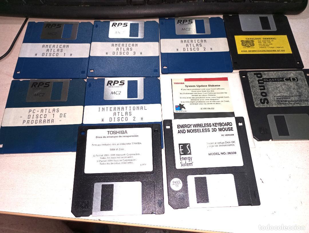 Segunda mano: DISKETTE DISKETTES LOTE DE VARIOS PROGRAMAS APLICACIONES - Foto 1